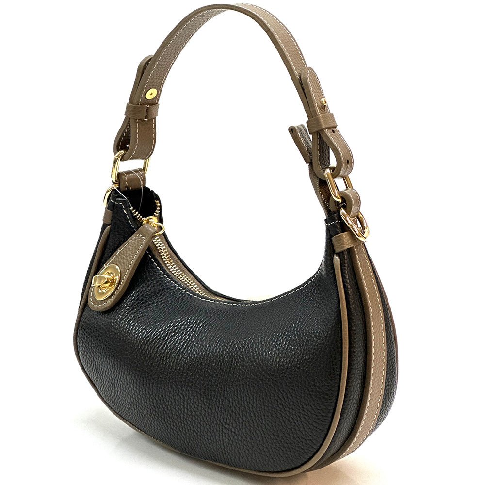 Noemi Leather Handbag - Leather Italiano