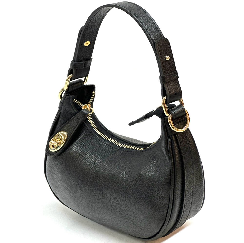 Noemi Leather Handbag - Leather Italiano