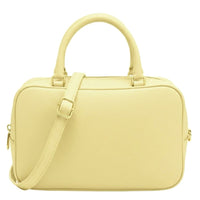 Novara Structured Cow Leather Mini Boston Bag - Leather Italiano