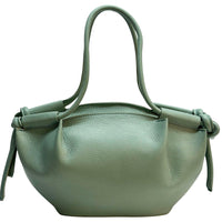Olga Italian Cow Leather Handbag - Leather Italiano