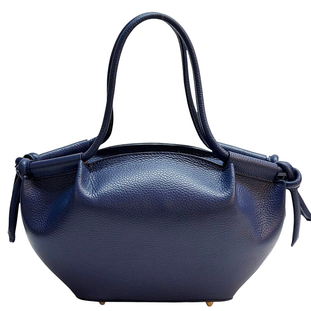 Olga Italian Cow Leather Handbag - Leather Italiano