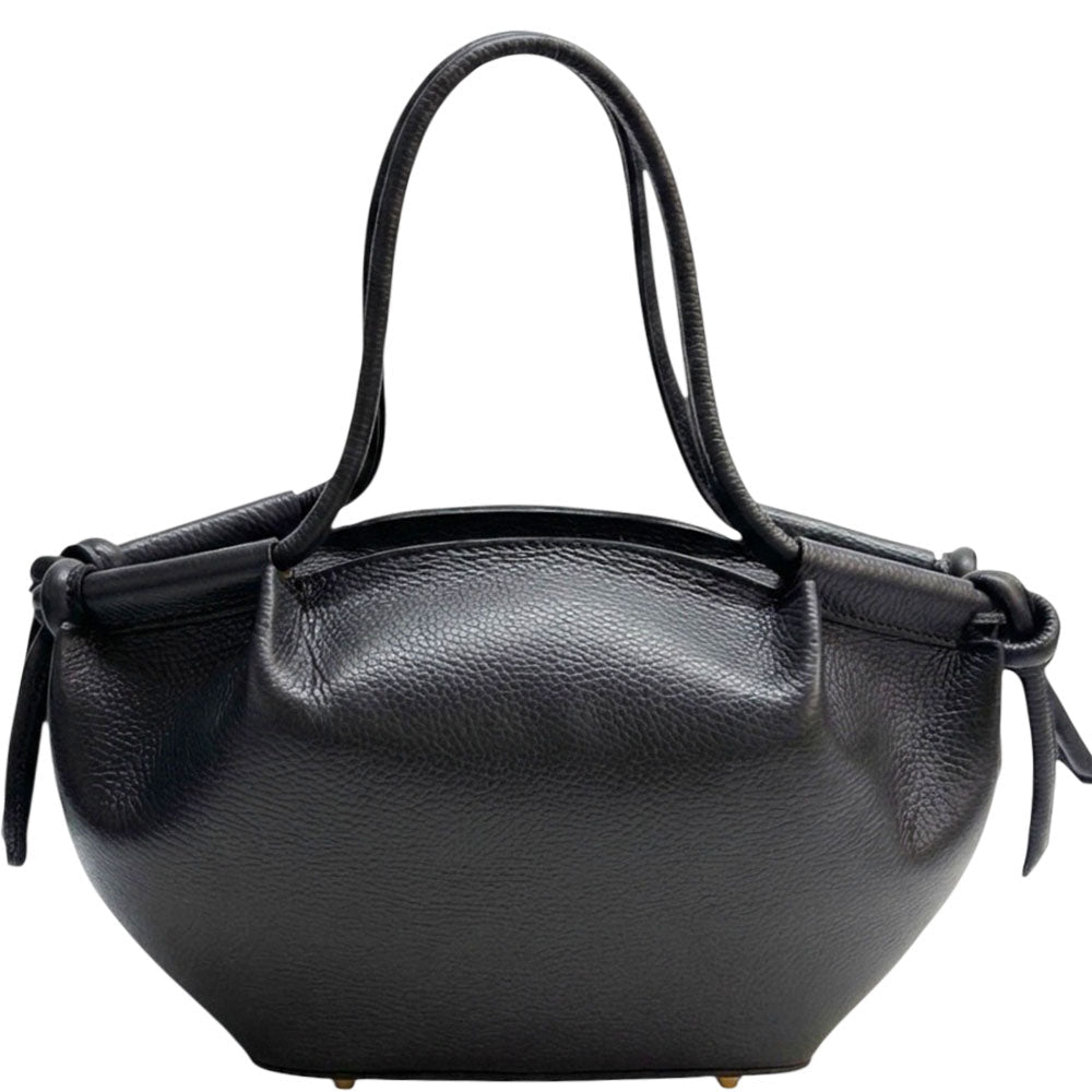Olga Italian Cow Leather Handbag - Leather Italiano