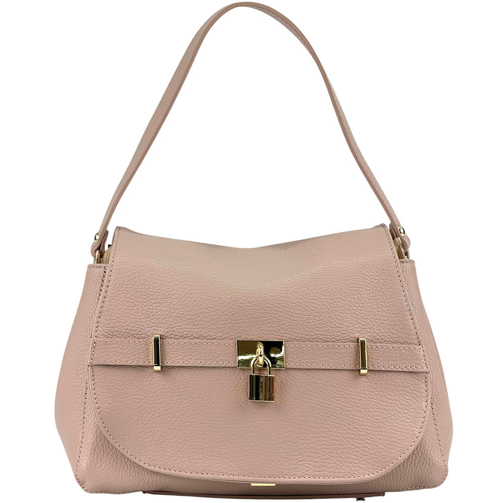 Ottavia Leather Shoulder Bag - Leather Italiano