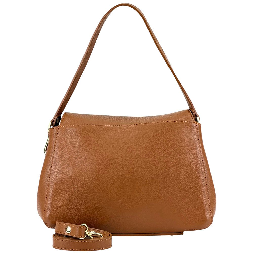 Ottavia Leather Shoulder Bag - Leather Italiano