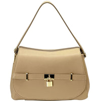 Ottavia Leather Shoulder Bag - Leather Italiano