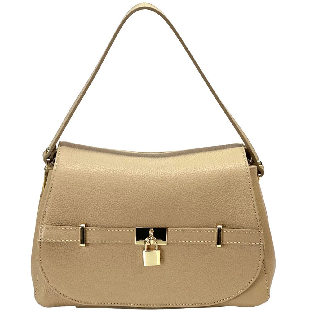 Ottavia Leather Shoulder Bag - Leather Italiano