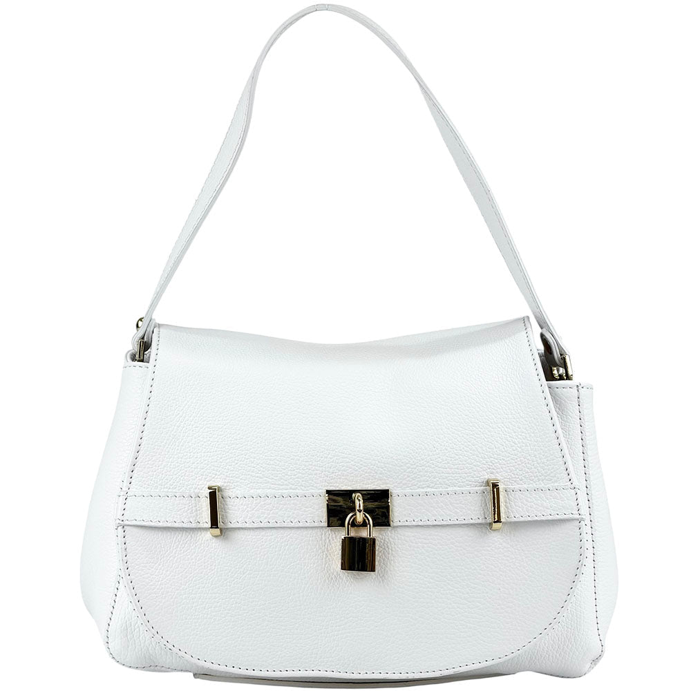 Ottavia Leather Shoulder Bag - Leather Italiano
