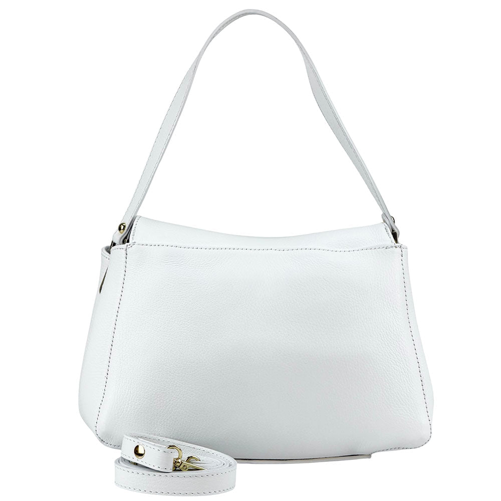 Ottavia Leather Shoulder Bag - Leather Italiano