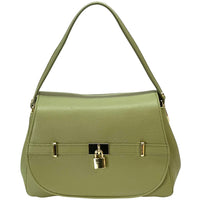 Ottavia Leather Shoulder Bag - Leather Italiano