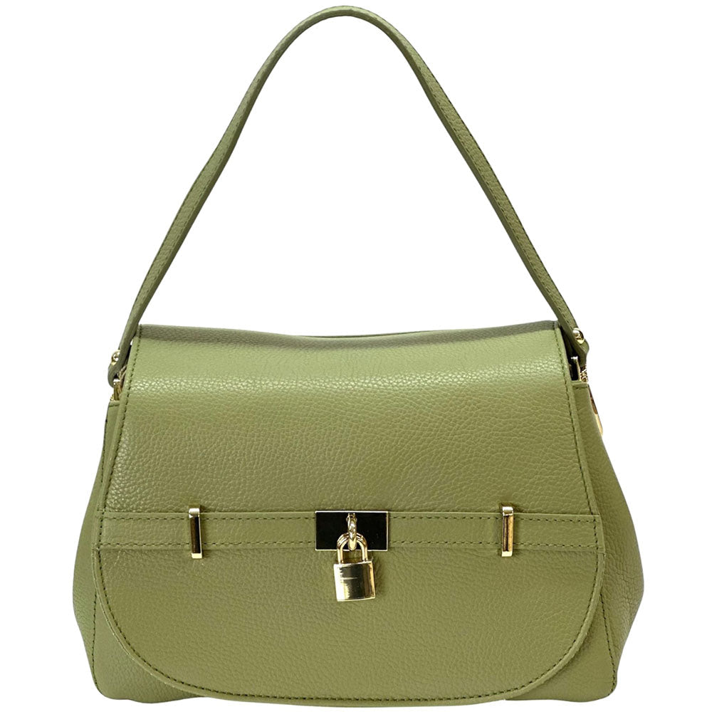 Ottavia Leather Shoulder Bag - Leather Italiano