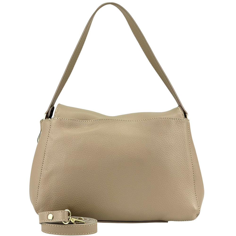 Ottavia Leather Shoulder Bag - Leather Italiano