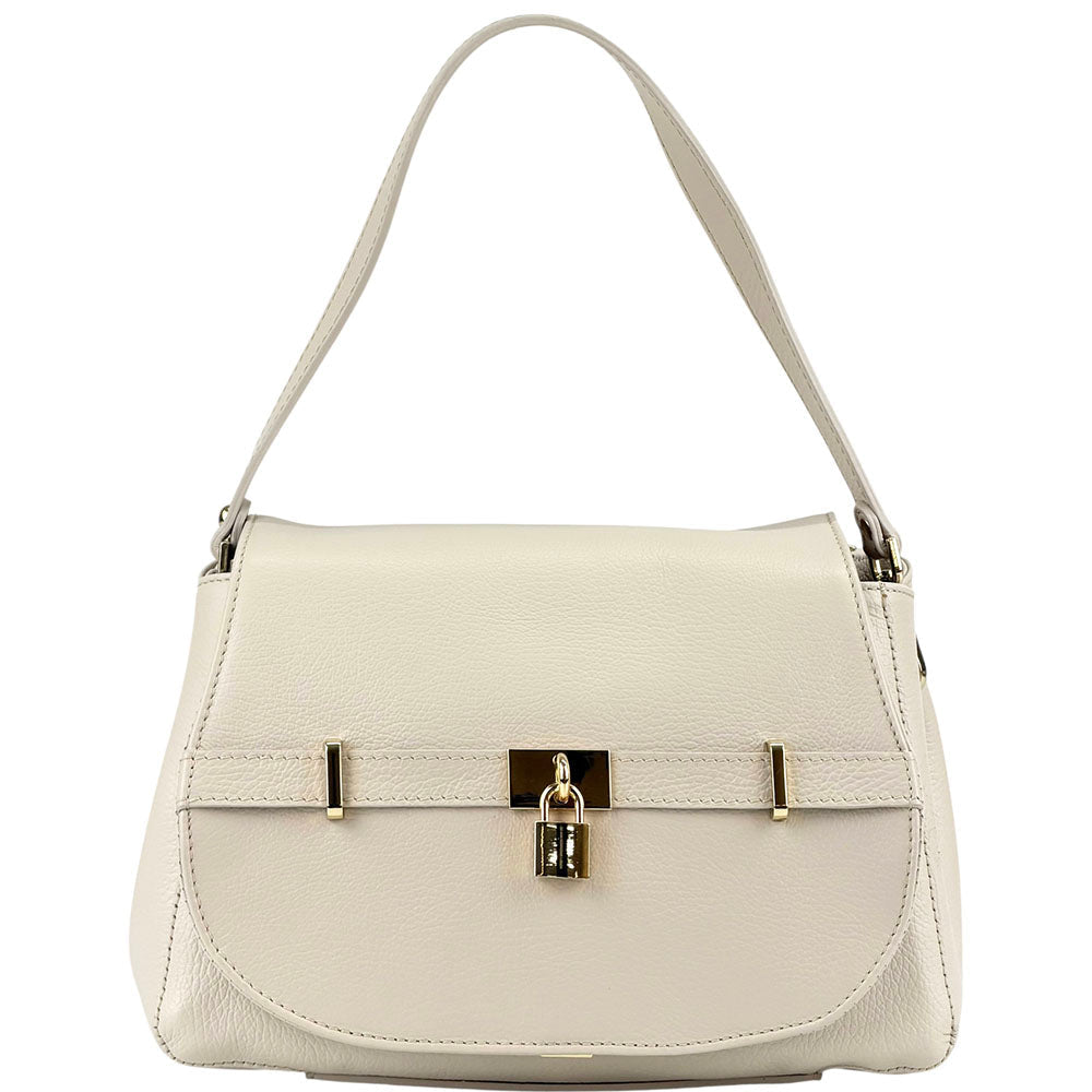 Ottavia Leather Shoulder Bag - Leather Italiano
