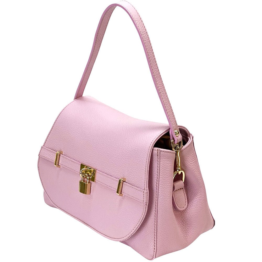 Ottavia Leather Shoulder Bag - Leather Italiano