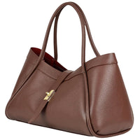 Ottilia Grande Cow Leather Shoulder Bag - Leather Italiano