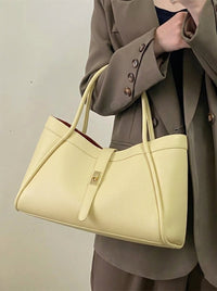 Ottilia Grande Cow Leather Shoulder Bag - Leather Italiano