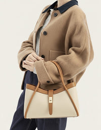 Ottilia Italian Leather Handbag - Leather Italiano