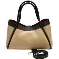 Ottilia Italian Leather Handbag - Leather Italiano