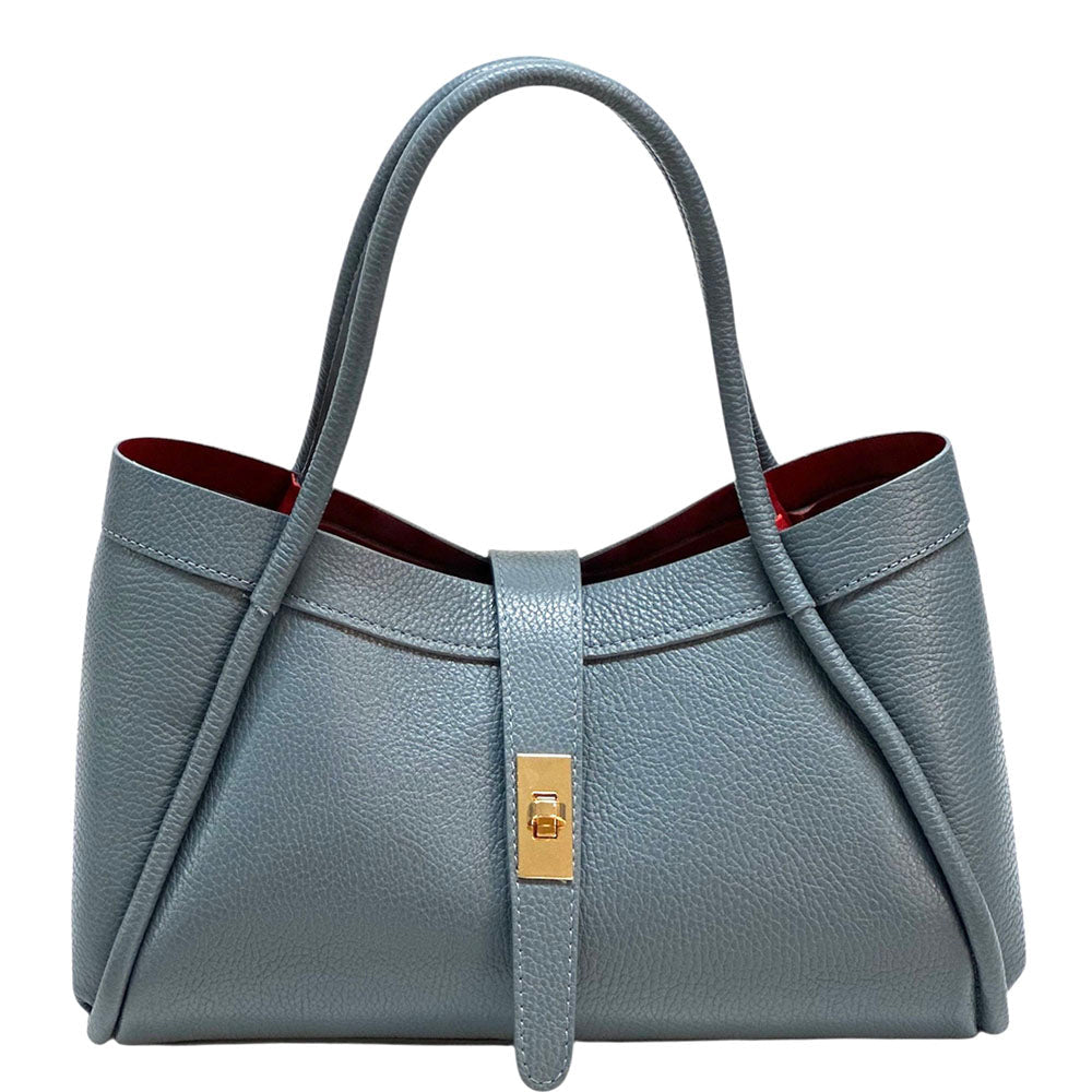 Ottilia Italian Leather Handbag - Leather Italiano
