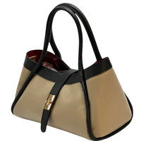 Ottilia Italian Leather Handbag - Leather Italiano