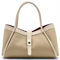 Ottilia Italian Leather Handbag - Leather Italiano