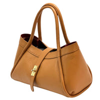 Ottilia Italian Leather Handbag - Leather Italiano
