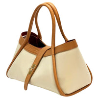 Ottilia Italian Leather Handbag - Leather Italiano
