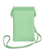 Perla Cow Leather Phone Crossbody Bag - Leather Italiano