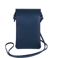 Perla Cow Leather Phone Crossbody Bag - Leather Italiano