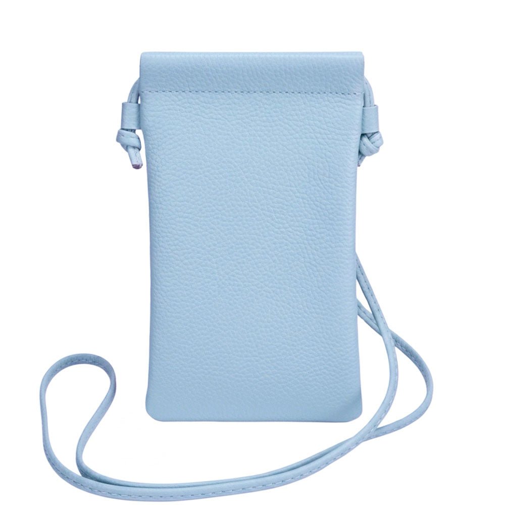 Perla Cow Leather Phone Crossbody Bag - Leather Italiano