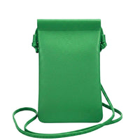 Perla Cow Leather Phone Crossbody Bag - Leather Italiano