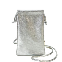 Perla Cow Leather Phone Crossbody Bag - Leather Italiano