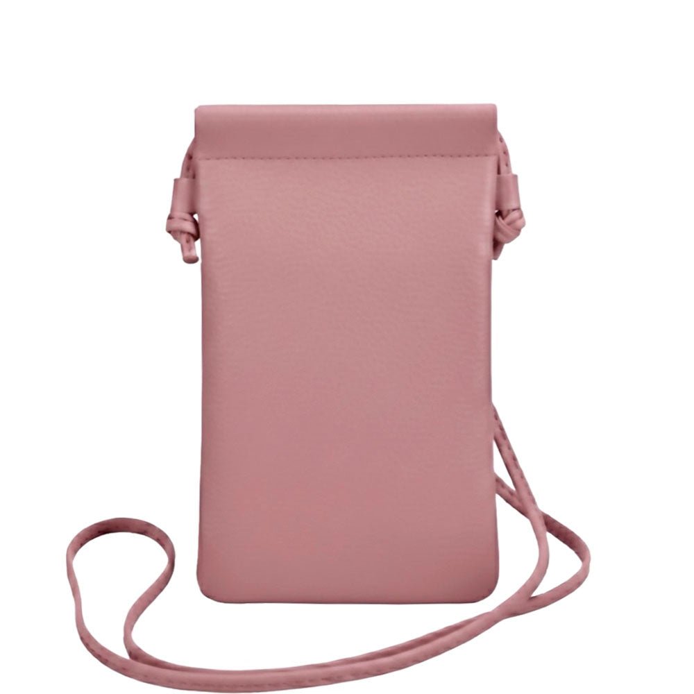 Perla Cow Leather Phone Crossbody Bag - Leather Italiano