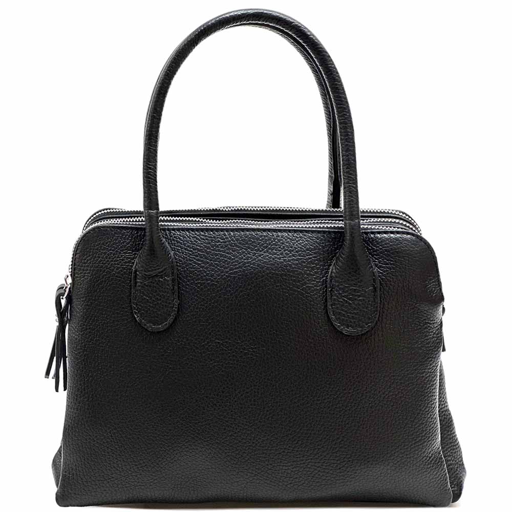 Pierluigi Full - Grain Italian Leather Handbag – Structured Elegance & Function - Leather Italiano