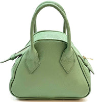 Portofino Italian Handmade Small Leather Handbag - Leather Italiano