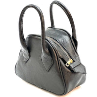 Portofino Italian Handmade Small Leather Handbag - Leather Italiano