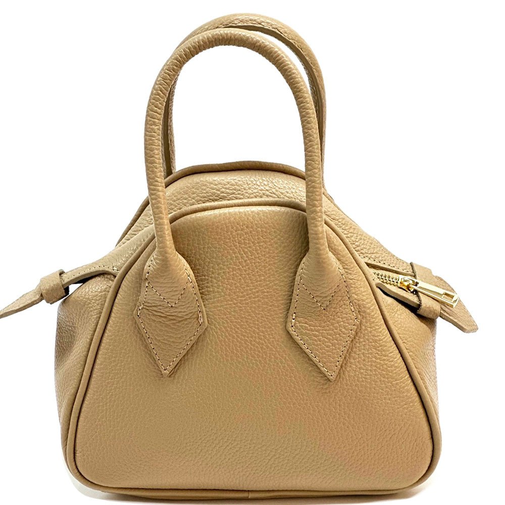 Portofino Italian Handmade Small Leather Handbag - Leather Italiano