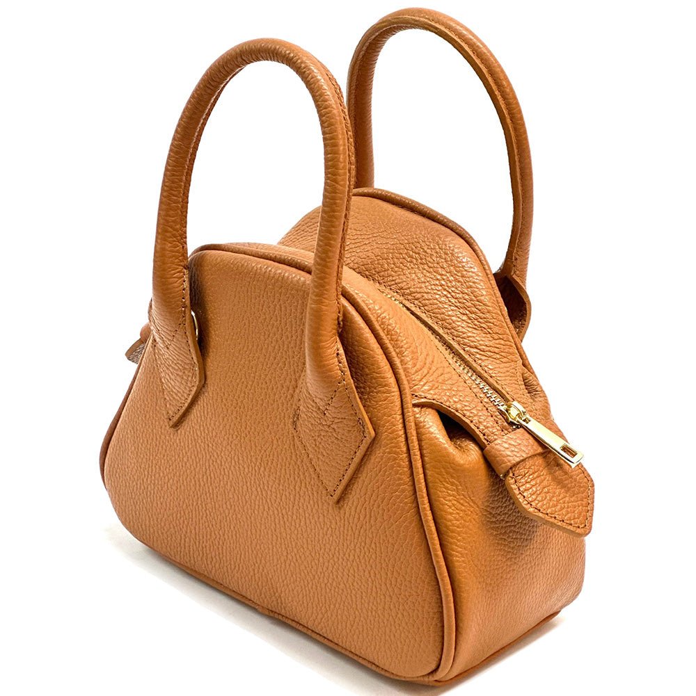 Portofino Italian Handmade Small Leather Handbag - Leather Italiano
