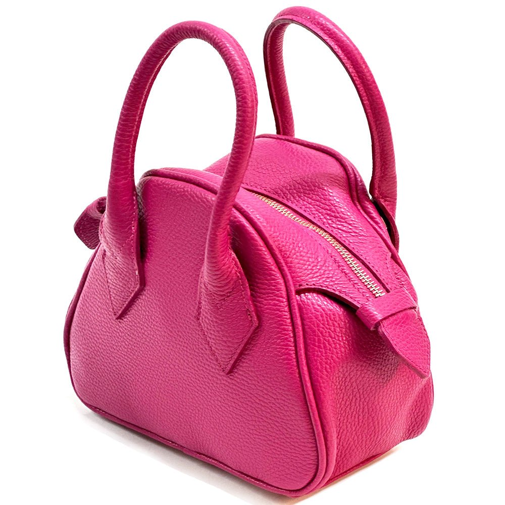 Portofino Italian Handmade Small Leather Handbag - Leather Italiano