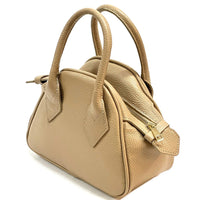 Portofino Italian Handmade Small Leather Handbag - Leather Italiano