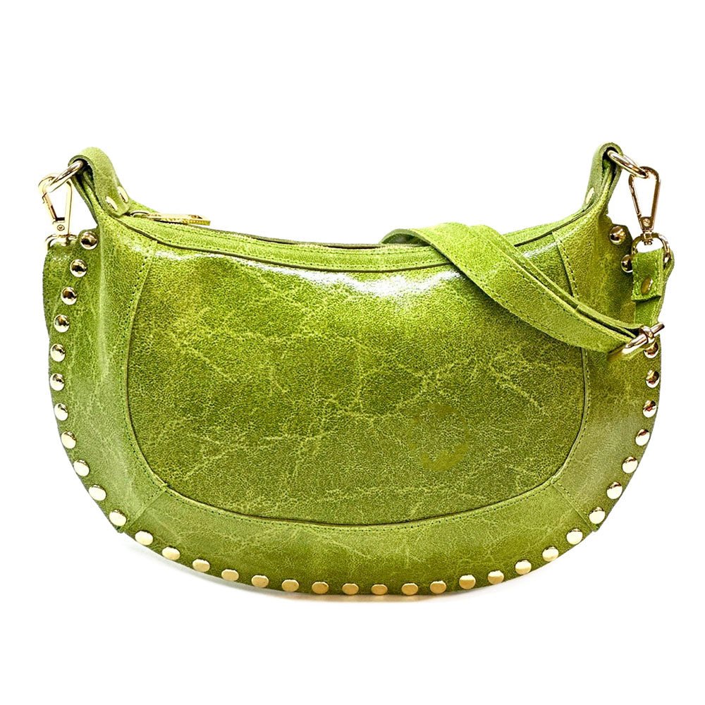 Rachele Italian leather crossbody bag, handmade in Florence