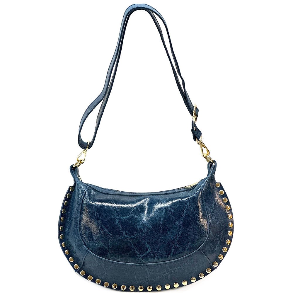 Rachele Italian Leather Crossbody Bag – Handmade in Florence - Leather Italiano