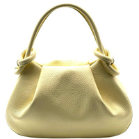 Renata Soft Leather Shoulder Bag - Leather Italiano