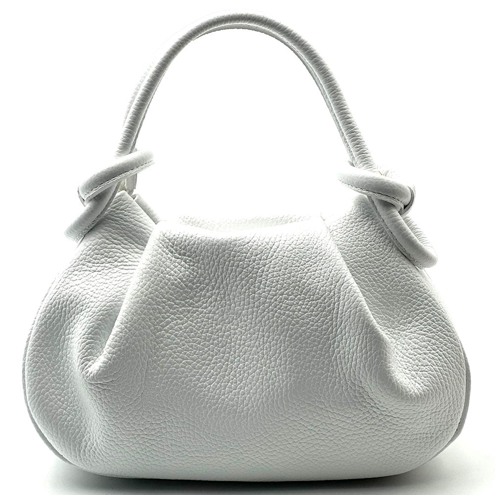 Renata Soft Leather Shoulder Bag - Leather Italiano