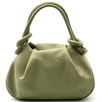 Renata Soft Leather Shoulder Bag - Leather Italiano
