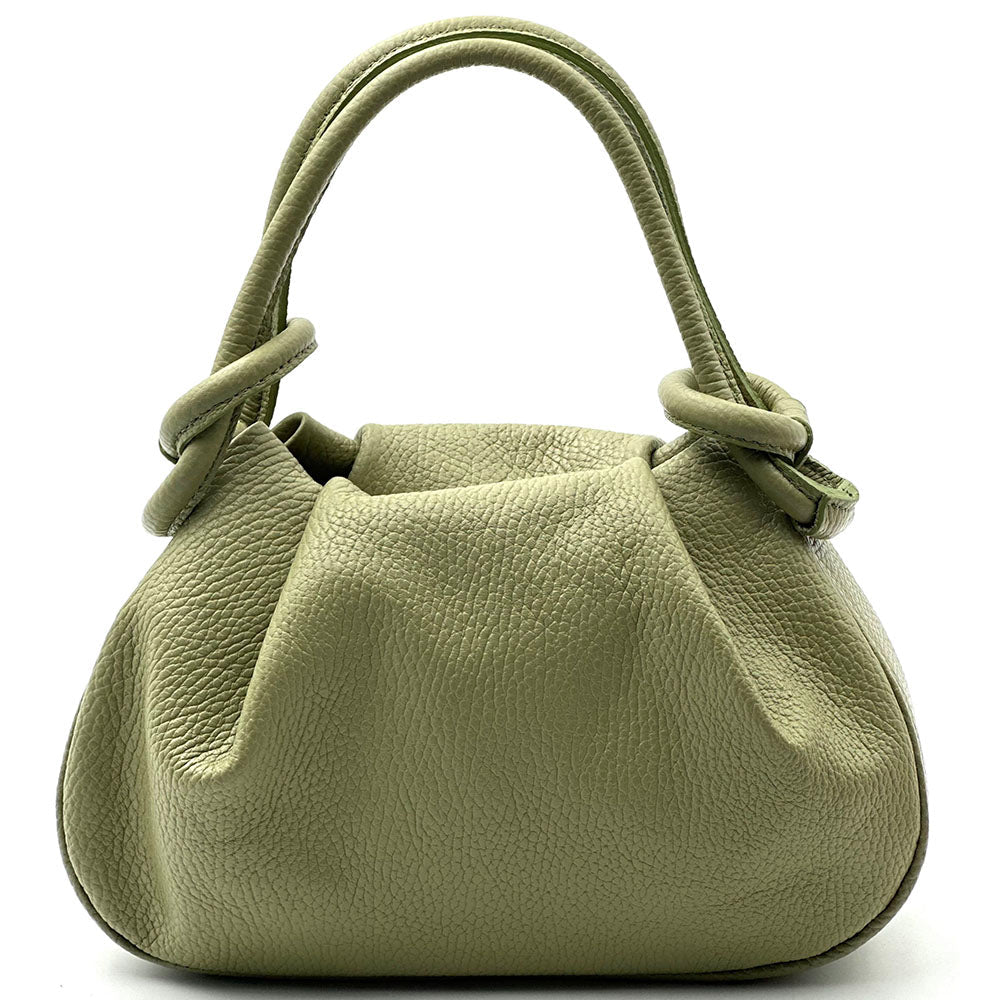Renata Soft Leather Shoulder Bag - Leather Italiano