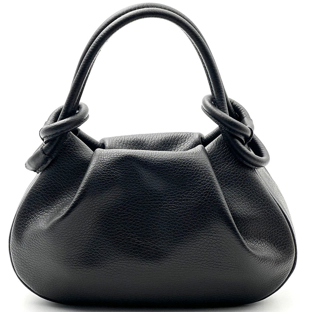 Renata Soft Leather Shoulder Bag - Leather Italiano
