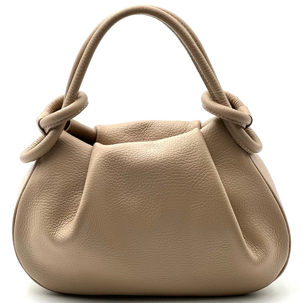 Renata Soft Leather Shoulder Bag - Leather Italiano