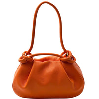 Renata Soft Leather Shoulder Bag - Leather Italiano