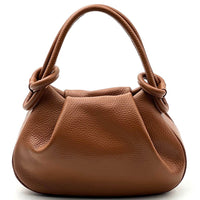 Renata Soft Leather Shoulder Bag - Leather Italiano