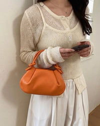 Renata Soft Leather Shoulder Bag - Leather Italiano